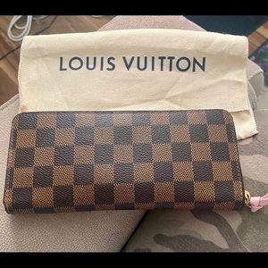 Authentic Louis Vuitton Clemence Wallet